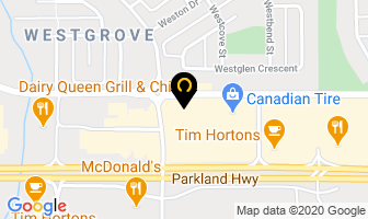 Hayes Denture Clinic in Spruce Grove map