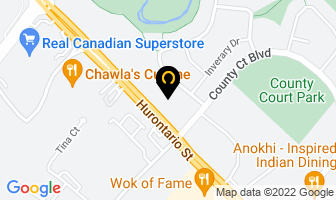 Haywood Hunt & Associates Inc. Brampton in Brampton map