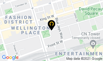 Hazelton Residences Management Office in Toronto map
