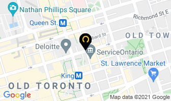 Head2Head.com Inc in Toronto map