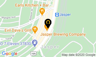 Heads Up Hair Design in Jasper map