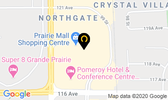 Health Hut in Grande Prairie map