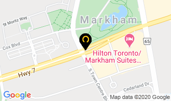 Health With Care Pharmacy in Markham map
