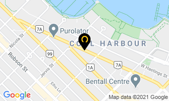 Healthnet International in Vancouver map