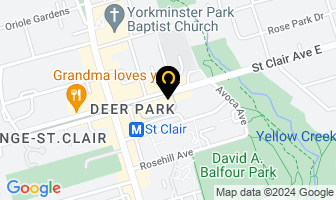 Healthy Habits in Toronto map