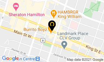 Healthy Lifestyle 2 The Max in Hamilton map