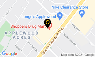 Healthy Living Solutions in Mississauga map