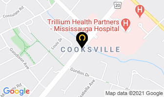 Hear More Canada Corporate Offices in Mississauga map