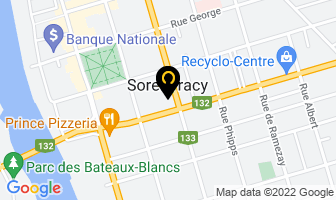 Hearcanada in Sorel-Tracy map