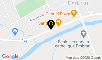 Hearing Center Louise Dufresne in Embrun map
