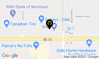 Hearing Life Canada in Olds map