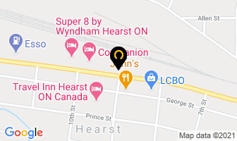 Hearst Auto Parts Inc in Hearst map