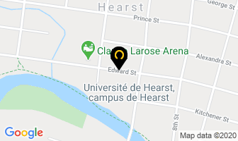 Hearst Locum Clinichearst in Hearst map