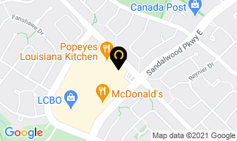 Heart Lake Dental Care in Brampton map