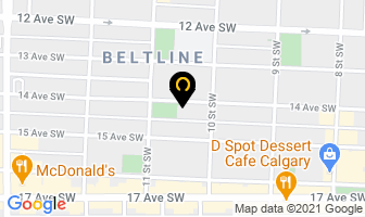 Heartland Agency in Calgary map