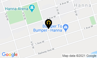 Heartland Funeral Services in Hanna map