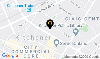Heartwood Place in Kitchener map