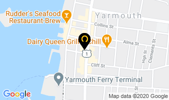 Heather Childs Rmt in Yarmouth map