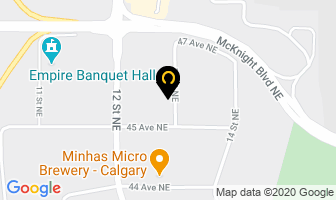 Heatlink Group Inc in Calgary map