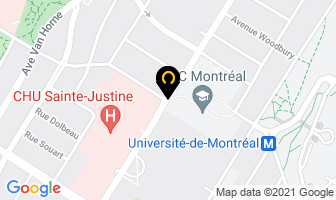 Hec Montr&eacute;al in Montreal map