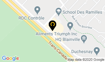 Hecny Transportation Canada Ltd in Blainville map