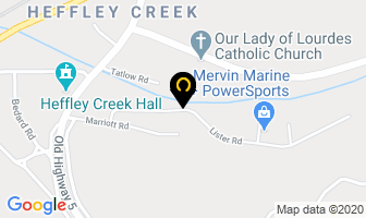 Heffley Creek Water Works District in Kamloops map