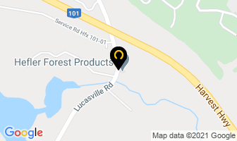 Hefler Forest Products Ltd in Middle Sackville map