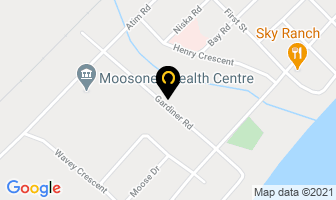 Helicopter Transport Services in Moosonee map