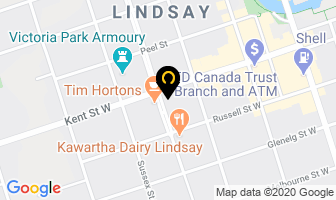 Helix Hearing Care in Lindsay map