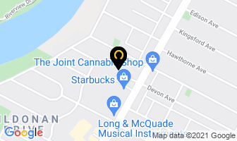 Henderson Dental Group in Winnipeg map