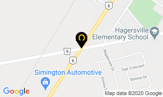 Henderson Volkswagen Mel in Hagersville map