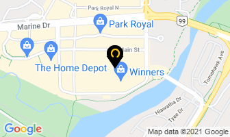 Hennessey Salon + Spa in West Vancouver map