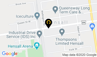 Hensall Pharmacy in Hensall map