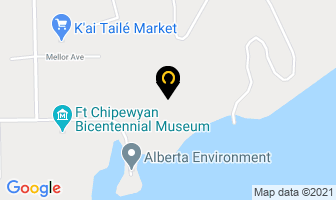 Hep Liquor Store in Fort Chipewyan map