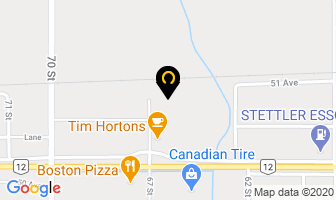 Herbal Magic in Stettler map