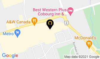 Herbal One in Cobourg map