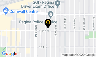 Heritage Community Association Inc in Regina map