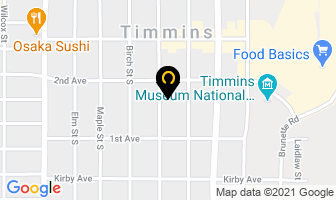 Heritage Monuments Of Timmins in Steinbach map