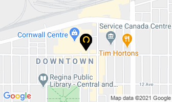 Heritage Saskatchewan in Regina map