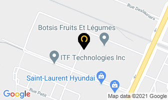Hermes Supplies Inc in Brantford map
