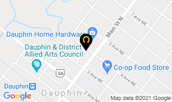 Hero Club South in Dauphin map
