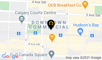 Heron Free Psychologist Services in Calgary map