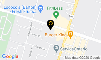 Hertz Equipment Rental in Hamilton map