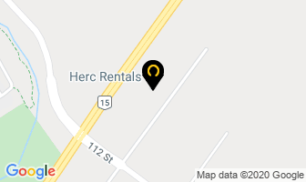 Hertz Equipment Rental in Fort Saskatchewan map