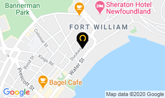 Hertz Rent A Car in St. John's map