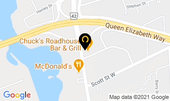 Hertz Rent A Car in St. Catharines map