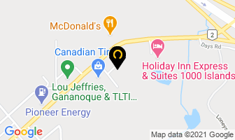 Hertz Wannie Dr in Gananoque map