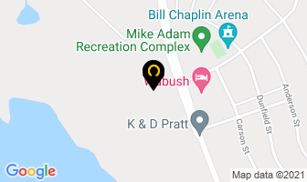 Hewlett-Minpaco Recreation Division in Wabush map