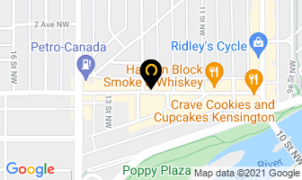Hfks Architects Inc in Calgary map