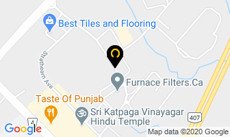 Hi-End Auto Collision & Repair in Brampton map